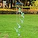 Yescom Solar Wind Chime Hummingbird LED Lights Waterproof Outdoor Yard Garden Decor Christmas Xmas Gifts Changing Color Windchime