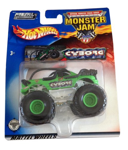 2002 HOT WHEELS MONSTER JAM 1:55 SCALE # 6 CYBORG-image