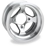 AMS Cast Aluminum UTV 12x7 Front Wheel - Machined, 4/110, 5+2 * , Material: Aluminum 0021270B-MACH