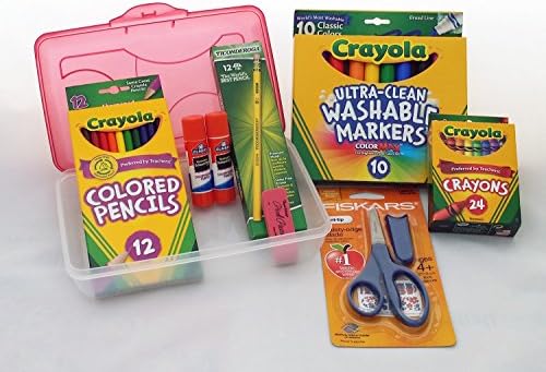 Premium Essential School Supplies in a Handy Pencil Box