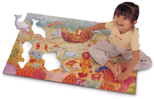 Childrens Toyshop  Toys : Galt Giant Floor Puzzle Under the Sea