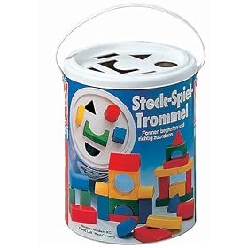 Heros 30 Pieces Shape and Sort Drum Primary Colors: Ages 2 and up by Heros