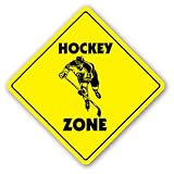 HOCKEY ZONE - Sign - new caution puck stick player gift HOCKEY ZONE - Sign - new caution puck stick player gift