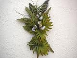 36 Inch Tropical Rainforest Foliage Door Swag
