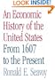 An Economic History of the United States: From 1607 to the Present