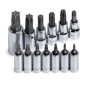 SK Hand Tools 84231 11-Piece Tamper-Proof Torx Plus Bits Socket Set by SK Hand Tools