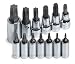 SK Hand Tools 84231 11-Piece Tamper-Proof Torx Plus Bits Socket Set