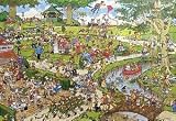 Review Jumbo 1496 / Jumbo Puzzle - Jan van Haasteren - The Park (3000 pieces)