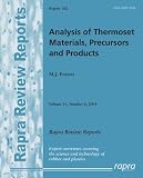 Analysis of Thermoset Materials, Precursors and Products (Rapra Review Reports)