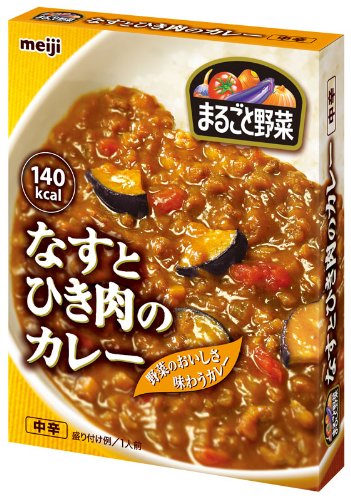 まるごと野菜なすとひき肉のカレー 170gx6個