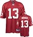 Kurt Warner Jersey: Reebok Alterate Red Replica #13 Arizona Cardinals Jersey - XX-Large