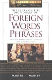 Facts on File Dictionary of Foreign Words and Phrases (Facts on File Writers Library)