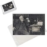 Photo Jigsaw Puzzle of Thomas Edison/phonograph from Mary Evans