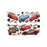 Kitchen & Housewares : CARS WALL STICKERS STICKAROUNDS PACK CONTAINS 25 STICKERS