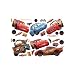 Kitchen & Housewares : CARS WALL STICKERS STICKAROUNDS PACK CONTAINS 25 STICKERS