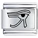 Egyptian Eye Travel & Flags Italian Charms