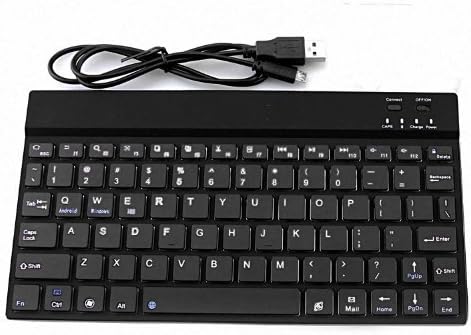 LB1 High Performance New Wireless Keyboard for Sony Vaio SVD13223CXB 13.3-Inch Convertible 2-in-1 Touchscreen Ultrabook (Black) Ultra-Slim Bluetooth Keyboard with Rechargeable Battery (Black)