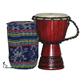 Celtic Labyrinth Djembe 7-8 Head w/ FREE Tote Bag