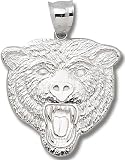 Chicago Bears Bear Logo Giant Charm/Pendant -Choose from 14K/10K, Stainless Steel or Gold Plated