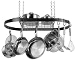 Range Kleen CW6000 Black Oval Pot Rack
