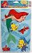 The Little Mermaid Static Cling Window Decorations - Ariel, Flounder, Scuttle