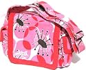 Animal Yellow Star Shoulder Bag in Pink