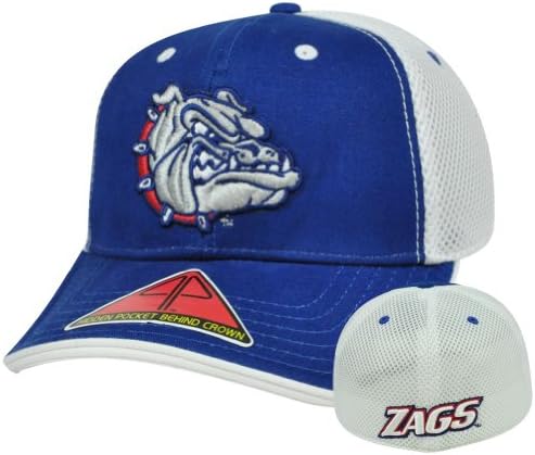 NCAA Butter Pro Pocket Flex Fit S/M Constructed Hat Cap Mesh Gonzaga Bulldogs