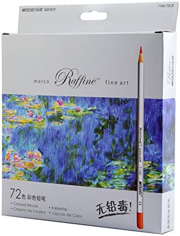 Nuliah Professional Colored Pencils Set, 72 Count