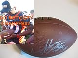 VON MILLER,DENVER BRONCOS,TEXAS A&M,SIGNED,AUTOGRAPHED,NFL FOOTBALL,WITH PROOF + COA