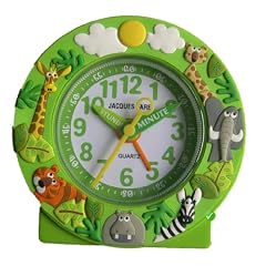 Jacques Farel Kids: Kinder-Wecker Urwald - Lernwecker - mit kleinem Figuren Radigummis