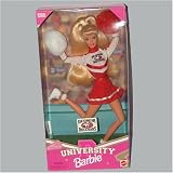 University Barbie Special Edition Cheerleader Georgia Bulldogs