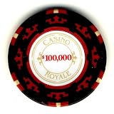 25 x $100000 Casino Chip aus dem James Bond 007 Kinofilm Casino Royale