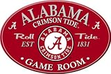 Alabama Crimson Tide Wooden Pub Style Bar Sign
