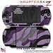Sony PSP (original) Skin - Camouflage Purple WraptorSkinz Kit by TuneTattoozTM