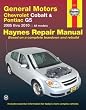 General Motors Chevrolet Cobalt Pontiac G5 2005 thru 2009 (Haynes Repair Manual)