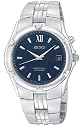 Seiko Men's Perpetual Calendar Silver-Tone Watch #SNQ067
