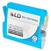 LD &copy; Brother Compatible LC51C Cyan Ink cartridge. (LC51 Series)
