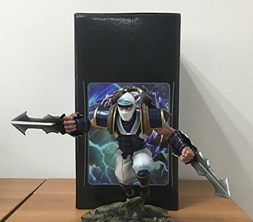 20cm League of Legends Zed The Master Of Shadows PVC Deluxe LOL Action Figure Model Toy For Collection home Decoration for Game