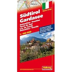 Hallwag Stra�enkarten, S�dtirol, Gardasee, Dolomiten, Trentino: Dolomiten, Trentino. Strassenkarte mit Ortsverzeichnis und Sehensw�rdigken (Road Map)