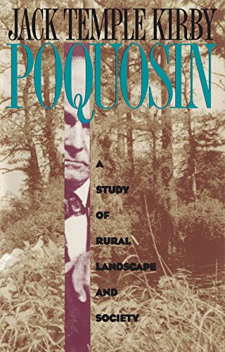 poquosin a study of rural landscape and society studies in rural culture