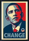 Barack Obama - Framed Movie Poster - 11 x 17