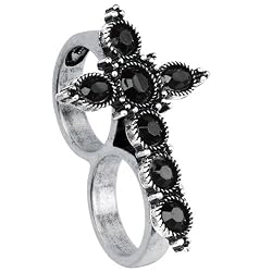 Burning Flame Stainless Steel Barbell Tongue Ring