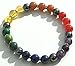 7 Chakra Crystal Grounding Stone Bracelet