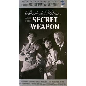 Sherlock Holmes: Secret Weapon [VHS]