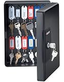 SentrySafe KeyBox with 25 Key Hangers, Black #KB25