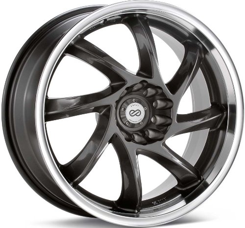 519a 3kBwLL 15x6.5 Enkei WDM (Gunmetal w/ Machined Lip) Wheels/Rims