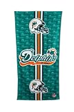 Miami Dolphins Fiber Reactive Beach Towel