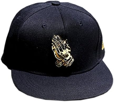 Ziweiba Men's Women's Baseball Cap Hats Punk Rock Praying Hands God Jesus