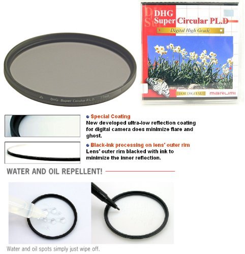 Marumi DHG Super Circular Polarizer CPL PL.D 77 77mm Filter Japan