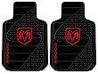Dodge Ram Head Logo - 2pc Front Floor Mats Set